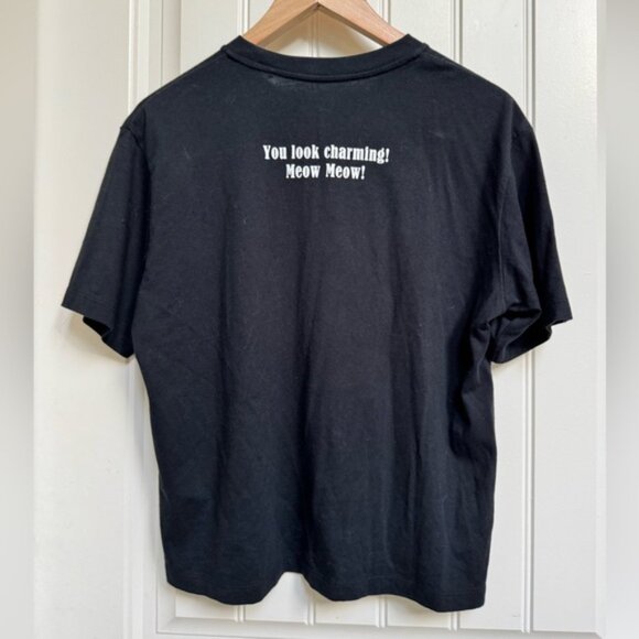 Uniqlo x Disney Figaro Relaxed Fit Graphic Cropped T Shirt. Size S - Picture 2 of 5